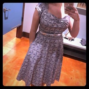 Disney Epcot Dress Shop Dress with Belt